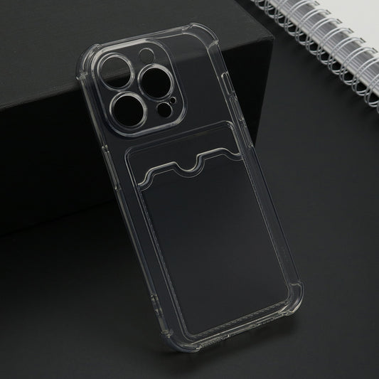 TRANSPARENT CARD POCKET za iPhone 15 Pro (6.1)