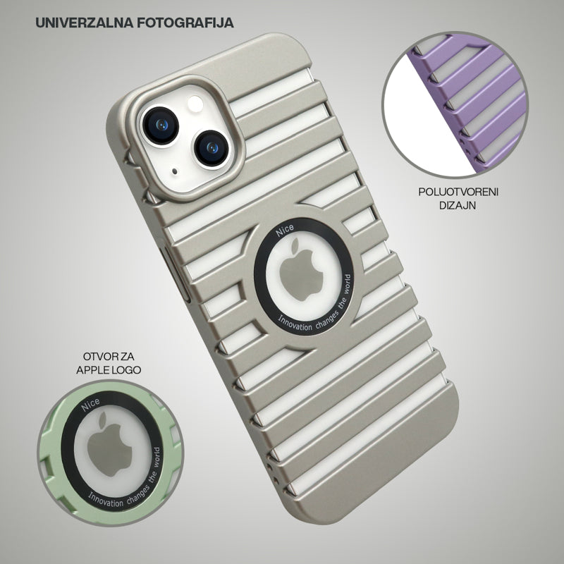 LINES LOGO CUT za iPhone 15 Pro Max (6.7)