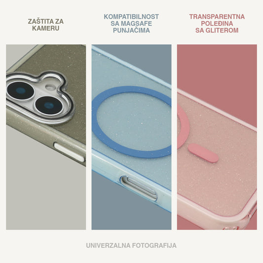 CRYSTAL MagSafe za iPhone 13 (6.1)