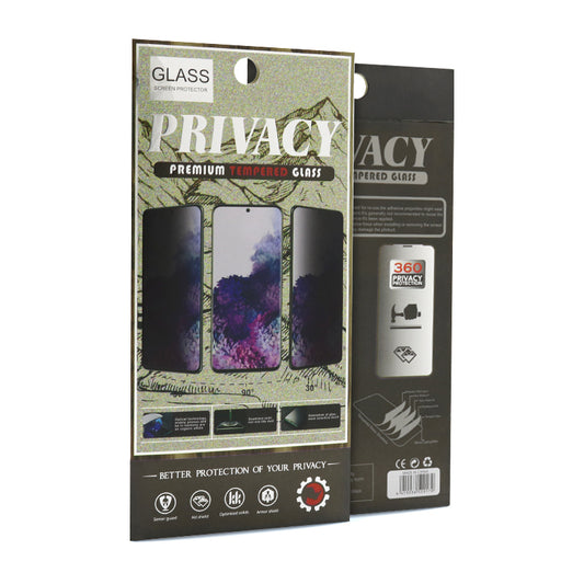 GLASS PRIVACY 2.5D full glue za Iphone 12/12 Pro (6.1)