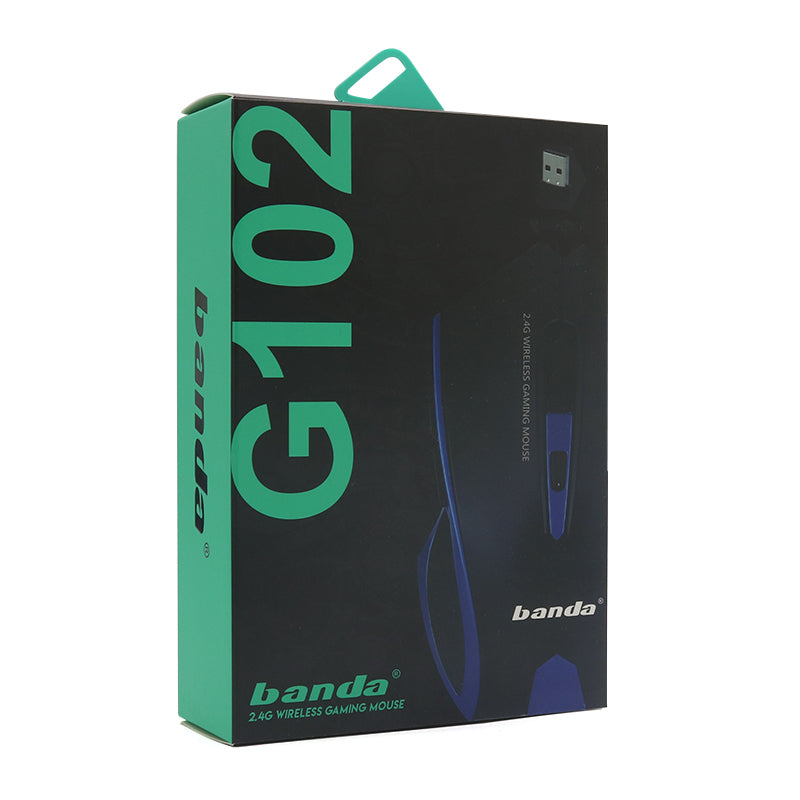 Mis gejmerski bezicni sivi G102 BANDA
