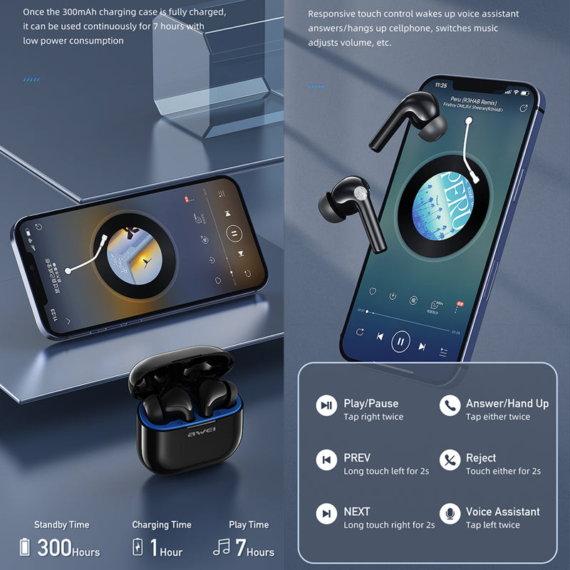 Slusalice bluetooth AWEI T1 Pro