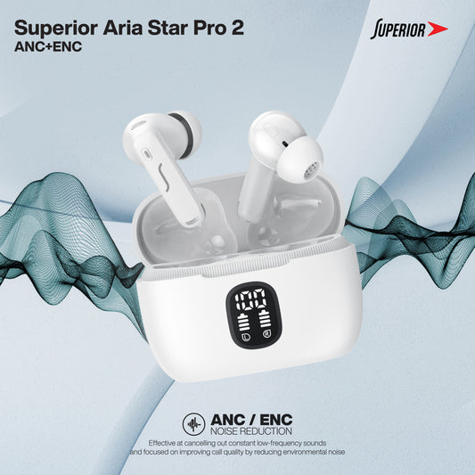 Slusalice bluetooth Superior Aria Star Pro 2 ANC+ENC