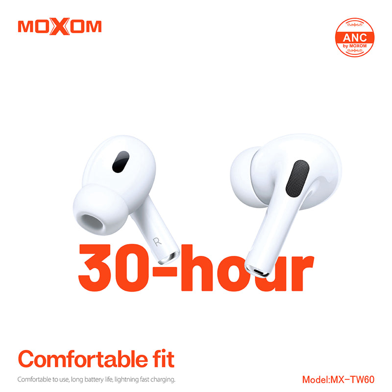 Slusalice bluetooth Moxom MX-TW60 ANC