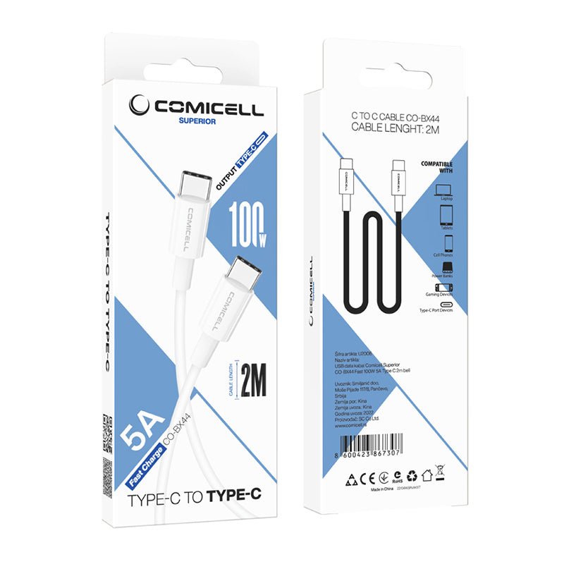 Kabl Comicell Superior CO-BX44 Fast 100W 5A Type C na Type C