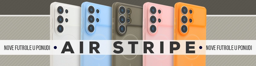 Nove Maskice Stakla Futrole AIR STRIPE 
