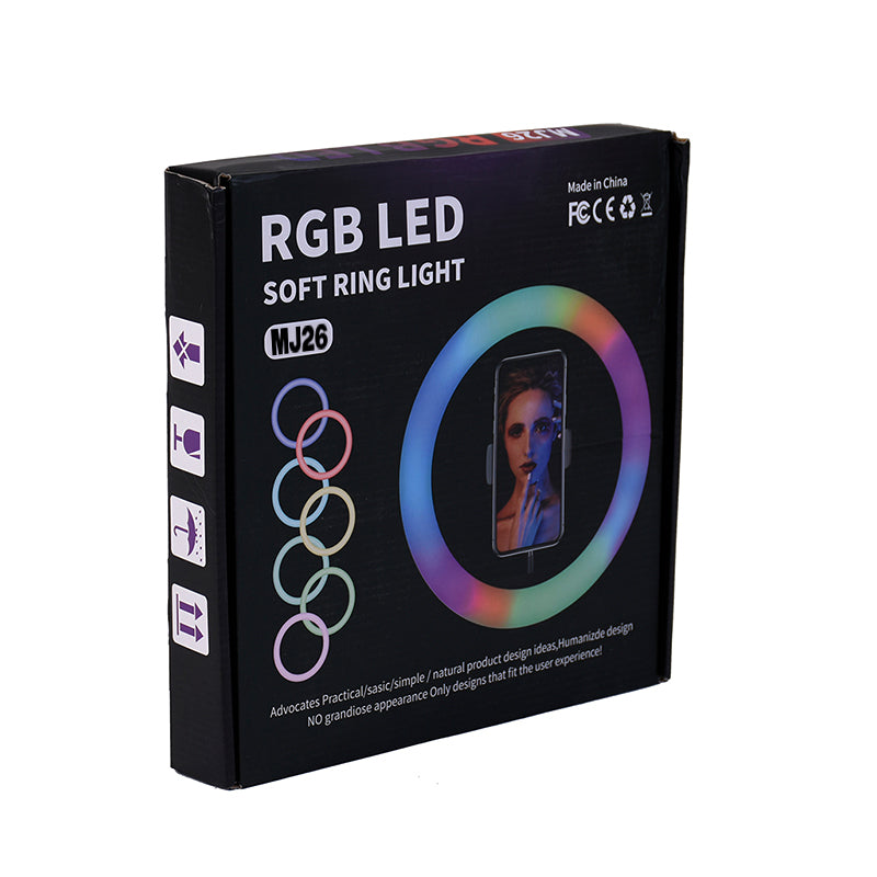 Selfie Ring Light portable MJ26 RGB