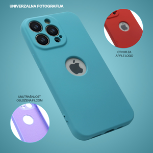 Futrola COLOR VISION za iPhone 14 Pro (6.1) crvena