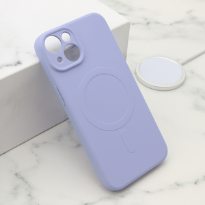 Futrola VELVET TOUCH MagSafe za iPhone 14 (6.1) ljubicasta