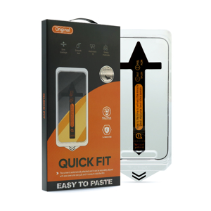Folija za zastitu ekrana GLASS 2.5D QUICK FIT za iPhone 13/13 Pro/14/16e/17e (6.1)