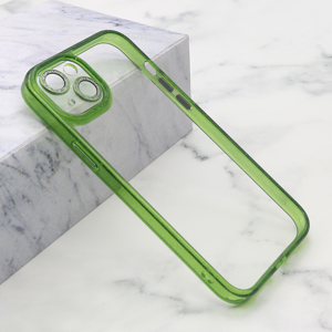 Futrola DIAMOND LENS za iPhone 14 Plus (6.7) zelena