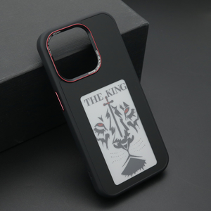 Futrola SMART COVER Corning Glass za iPhone 14 Pro Max (6.7) crna