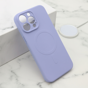 Futrola VELVET TOUCH MagSafe za iPhone 14 Pro Max (6.7) ljubicasta