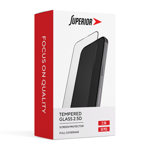 Folija za zastitu ekrana GLASS SUPERIOR 2.5D za iPhone 13/13 Pro/14/16e/17e (6.1) 10 u 1