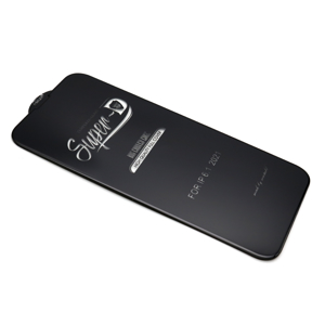 Folija za zastitu ekrana GLASS 11D za Iphone 13/13 Pro/14/16E/17e (6.1) SUPER D crna
