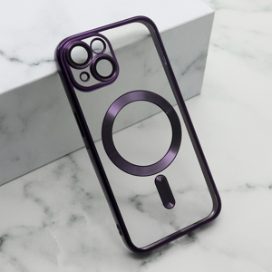 Futrola CAMERA PROTECT MagSafe za iPhone 15 (6.1) ljubicasta
