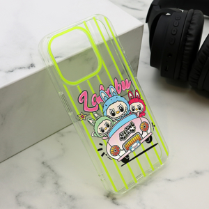 Futrola PRINT PARTY za iPhone 15 Pro (6.1) zuta LBB004