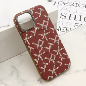 Futrola MONOGRAM MagSafe za iPhone 15 (6.1) crvena