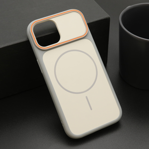 Futrola CAMERA LOOK MagSafe za iPhone 15 (6.1) siva