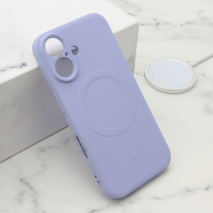 Futrola VELVET TOUCH MagSafe za iPhone 16 (6.1) ljubicasta