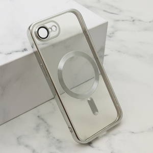 Futrola CAMERA PROTECT MagSafe za iPhone 16e/17e (6.1) srebrna