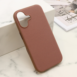 Futrola WOVEN MagSafe za iPhone 16 (6.1) braon