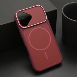 Futrola CAMERA LOOK MagSafe za iPhone 16 (6.1) dark cherry