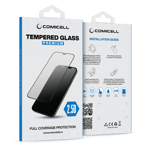 Folija za zastitu ekrana GLASS 2.5D za Iphone 13/13 Pro/14/16E/17e (6.1) crna