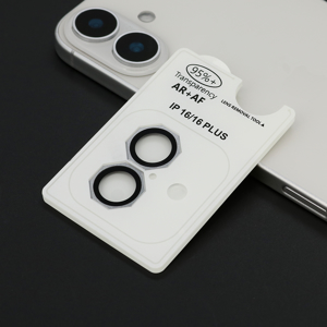 Folija za zastitu kamere OCTAGON za iPhone 16 (6.1)/16 Plus (6.7) srebrna