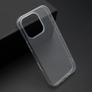 Futrola ULTRA TANKI PROTECT silikon za iPhone 16 Pro (6.3) providna (bela)