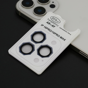 Folija za zastitu kamere OCTAGON DIAMOND za iPhone 16 Pro (6.3)/16 Pro Max (6.9) plava