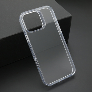 Futrola COLOR FRAME za iPhone 16 Pro Max (6.9) srebrna (providna)