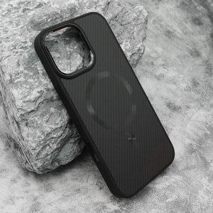 Futrola CARBON MagSafe za iPhone 16 Pro Max (6.9) crna (big camera)