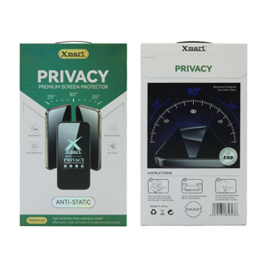 Folija za zastitu ekrana GLASS X mart 9D PRIVACY za iPhone 16 Pro Max (6.9)