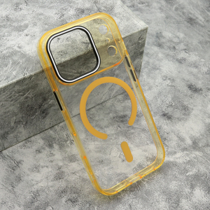 Futrola COLOR RING MagSafe za iPhone 17 Pro (6.3)/iPhone 18 Pro (6.3) narandzasta