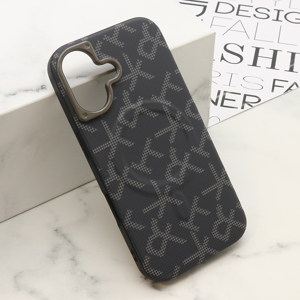 Futrola MONOGRAM MagSafe za iPhone 17 (6.3) crna