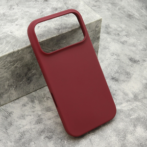 Futrola GENTLE COLOR za iPhone 17 Pro (6.3)/iPhone 18 Pro (6.3) bordo