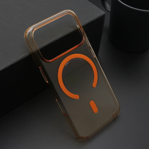 Futrola AMBER CLEAR MagSafe za iPhone 17 Pro (6.3)/iPhone 18 Pro (6.3) narandzasta