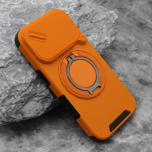 Futrola DEFENDER CAMSHIELD za iPhone 17 Pro (6.3)/iPhone 18 Pro (6.3) narandzasta