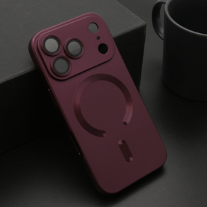 Futrola ELEGANT MAGSAFE za iPhone 17 Pro (6.3)/iPhone 18 Pro (6.3) cherry red