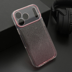Futrola OMBRE GLITTER za iPhone 17 Pro Max (6.9)/iPhone 18 Pro Max (6.9) roze