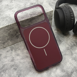 Futrola AMBER SHINE MagSafe za iPhone 17 Pro Max (6.9)/iPhone 18 Pro Max (6.9) dark cherry