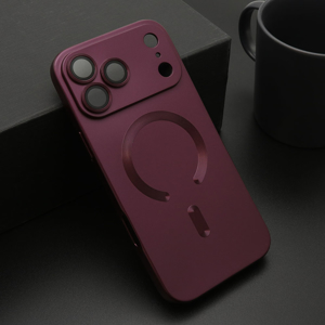 Futrola ELEGANT MAGSAFE za iPhone 17 Pro Max (6.9)/iPhone 18 Pro Max (6.9) cherry red