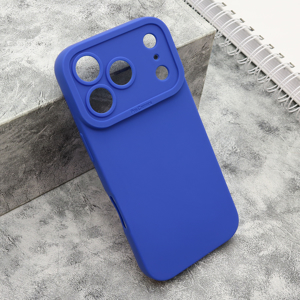 Futrola Silikon Pro Camera za iPhone 17 Pro (6.3)/iPhone 18 Pro (6.3) tamno plava