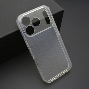 Futrola SPARKLING za iPhone 17 Pro (6.3)/iPhone 18 Pro (6.3) providna