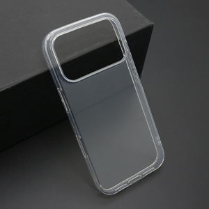Futrola ULTRA TANKI PROTECT silikon za iPhone 17 Pro (6.3)/iPhone 18 Pro (6.3) providna (bela)