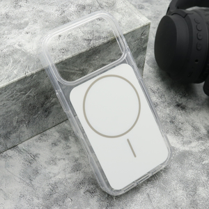 Futrola AMBER SHINE MagSafe za iPhone 17 Pro (6.3)/iPhone 18 Pro (6.3) bela