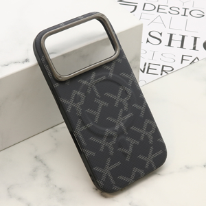 Futrola MONOGRAM MagSafe za iPhone 17 Pro (6.3)/iPhone 18 Pro (6.3) crna
