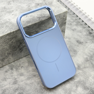Futrola COLOR METAL MagSafe za iPhone 17 Pro (6.3)/iPhone 18 Pro (6.3) svetlo plava (big camera)