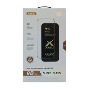 Folija za zastitu ekrana GLASS X mart 9D za iPhone 17 Pro (6.3)/iPhone 18 Pro (6.3)